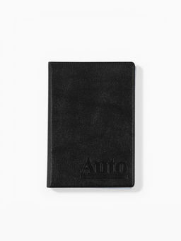 Обложка для автодокументов, 10.5×0.5×13.5 см, чёрная