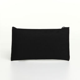 Цена за 3 шт. Косметичка-пенал на молнии, плоская, маленькая, чёрная - Simaland фото 2