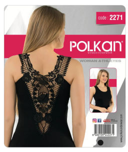 Женская майка Polkan 2271