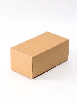 Цена за 4 шт. Коробка складная крафт, упаковка, 19.8×8.3×10.3 см