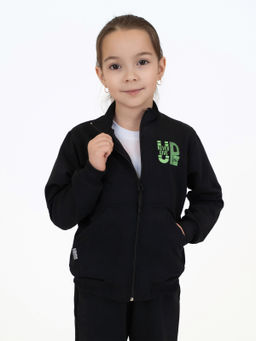 Костюм детский черный &amp;quot;не сдавайся&amp;quot; 7062п (116, 60)