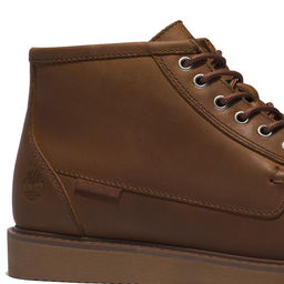 Ботинки Timberland Newmarket II Boat Chukka коричневые  фото 4