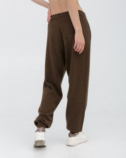 Брюки из пуха яка 05120 коричневые