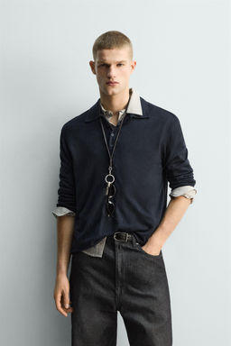 TEXTURED POLO SHIRT - Zara фото 2