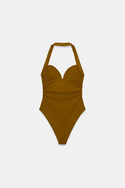 BODY HALTER DRAPEADO / Aceite