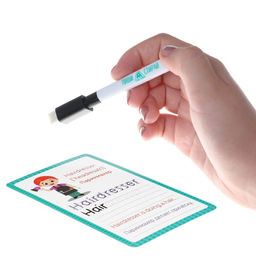 Развивающий набор пиши-стирай Учимся писать. Profession, 15 карт - Лас играс фото 4