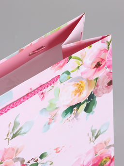 Пакет подарочный ламинированный «Комплимент», 26×12×32 см