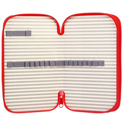 Пенал каркасный с эффектом металлик, 2 секции, 12.5×20.5×4 см, ламинированный картон, «Трансформеры»