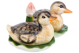 Набор для специй 3 пр. 40 мл 14*10*7 см Уточки, солонка, перечница, подставка - Elan gallery фото 18