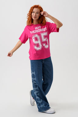 8506/1 Футболка женская оверсайз - Натали фото 247