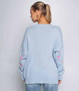 Кардиган #КТ884 (2), голубой - Dommod фото 3