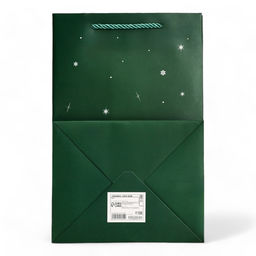 Цена за 10 шт. Пакет подарочный новогодний ламинированный, с окном Новогодний, 20?30?16 см - UPAK LAND фото 2