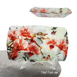 Блюдо прямоугольное глубокое 19 см / S440607 P050 GREY /уп 72 / цветная коробка - Галеонтрейд фото 2