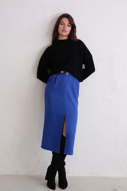 Юбка миди-макси с разрезом спереди - Martichelli фото 12