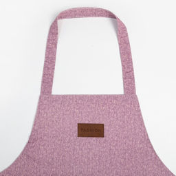 Фартук «Этель. Однотонный», розовый, 65×70 см, 100% п/э