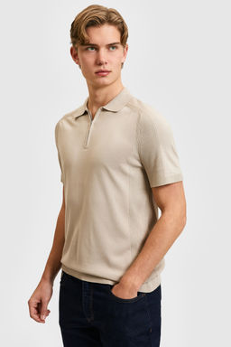 Erkek TaЕ Slim Fit Polo Yaka YarДm FermuarlД TiЕГrt - U.s. polo assn фото 3