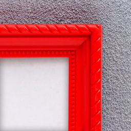Фоторамка пластик L-1 21х30 см красный (пластиковый экран)