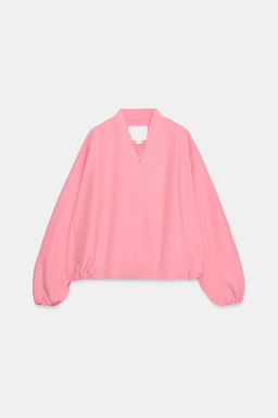 CHAQUETA BOMBER ZW COLLECTION / Rosa - Zara фото 7