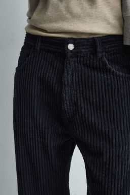 BAGGY FIT CORDUROY TROUSERS - Zara фото 5