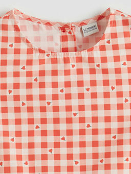 Bisiklet Yaka K?z ?ocuk Elbise