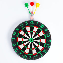 Дартс В цель, d-35 см, толщина 2 см, 3 дротика, дротик 14.2 х 3.2 см - Время игры фото 2
