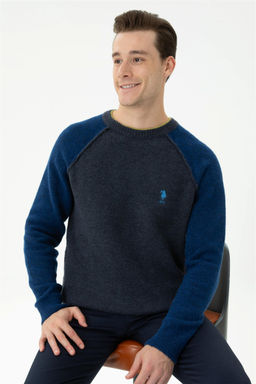 U. S. Polo Assn Мужской темно-синий свитер - U.s. polo assn фото 8