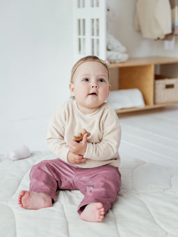 Брюки вельветовые Пудра 0+ - Bungly фото 4