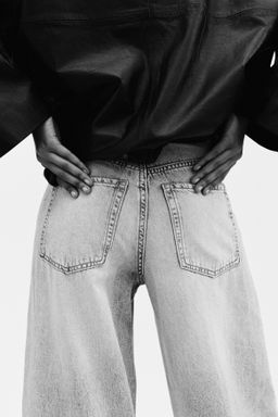 Wide High Waist Jeans - H&m фото 4