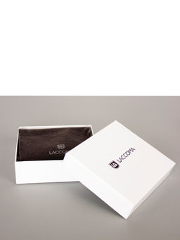 LACCOMA кредитница LA-6888-черный натуральная кожа  фото 5