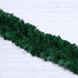 Гирлянда хвойная новогодняя «Зимнее волшебство», ёлочная, 270 см, d=6 см, 280 веток, 17.5 см