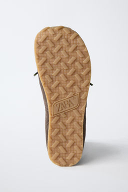 ZAPATILLA DEPORTIVA BAREFOOT PIEL / Marr?n Chocolate - Zara фото 5
