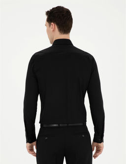 Siyah Ex. Slim Fit Uzun Kollu Basic G_mlek - Pierre cardin фото 5