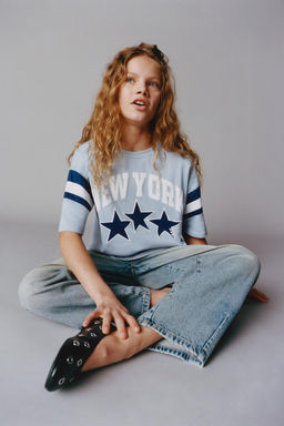 SLOGAN PRINT T-SHIRT