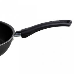 "Атлас" Сковорода с антипригарным покрытием д24см, h5,5см, s1,6мм, бакелитовая ручка (Россия)