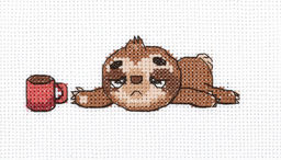 Klart набор для вышивания 12-067 Ленивое утро 13 х 5.5 см