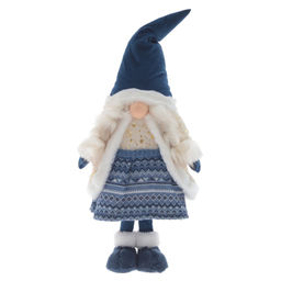 Игрушка набивная с подсветкой "Гном", L28 W20 H79/52 см, 2в.