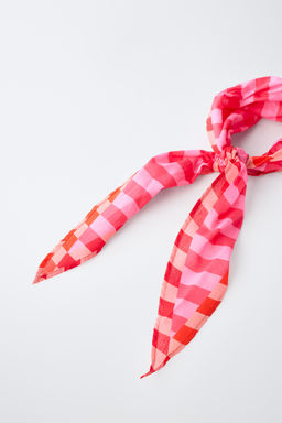 BANDANA ESTAMPADO RAYAS / Fucsia - Zara фото 4