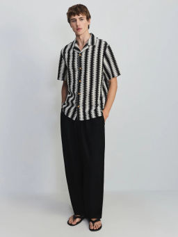 Рубашка из фактурного хлопка ZR2605043005-50 / Zarina