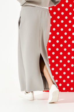 костюм женский 2-х предметный (свитшот + юбка) - Elletto фото 3