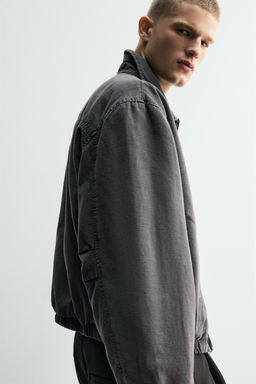 PADDED BOMBER JACKET - Zara фото 5