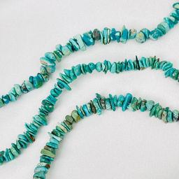 Бусины для рукоделия из Бирюзы крошка 40 см