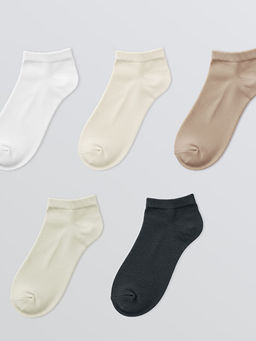 Kad?n D?z Patik ?orap 5li