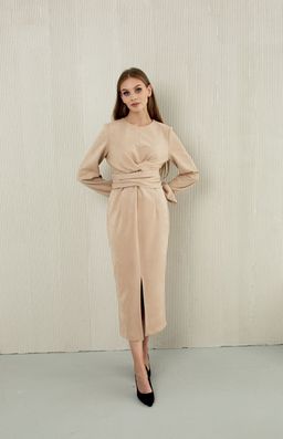Платье AURA 3148-176 бежевый