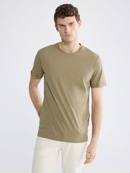 Bisiklet Yaka Erkek Penye Ti??rt