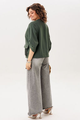 Жакет ANELLI 1788 оливковое сияние