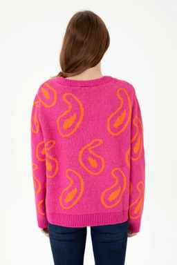 U. S. Polo Assn Женский фиолетовый свитер - U.s. polo assn фото 12