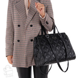 Сумка женская  1242-1K-01 black Polina&Eiterou/50 в Новосибирске