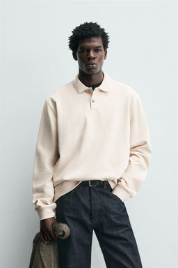 TEXTURED REGULAR FIT POLO SHIRT - Zara фото 2