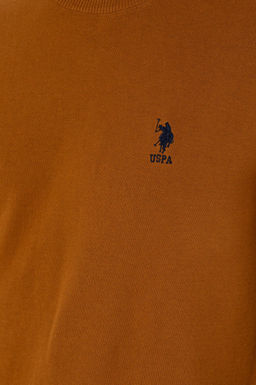 Мужской базовый свитер кокосового цвета Неожиданная скидка в корзине - U.s. polo assn фото 7