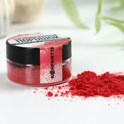 Ягодный порошок сублимированный Красная смородина для капкейков, куличей, шоколада, 5 гр - KONFINETTA фото 4